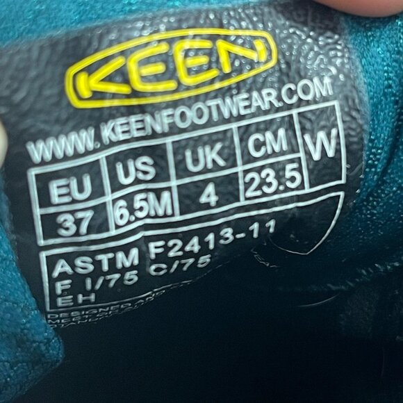 KEEN Utility Sedona Pulse Low Safety Steel Toe Women’s Size‎ 6.5 Grey Shoes - Picture 11 of 12